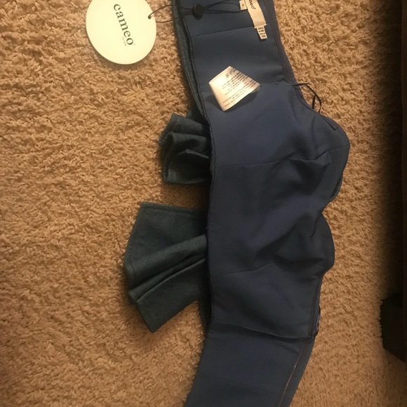 Cameo denim bustier top - Picture 5 of 7